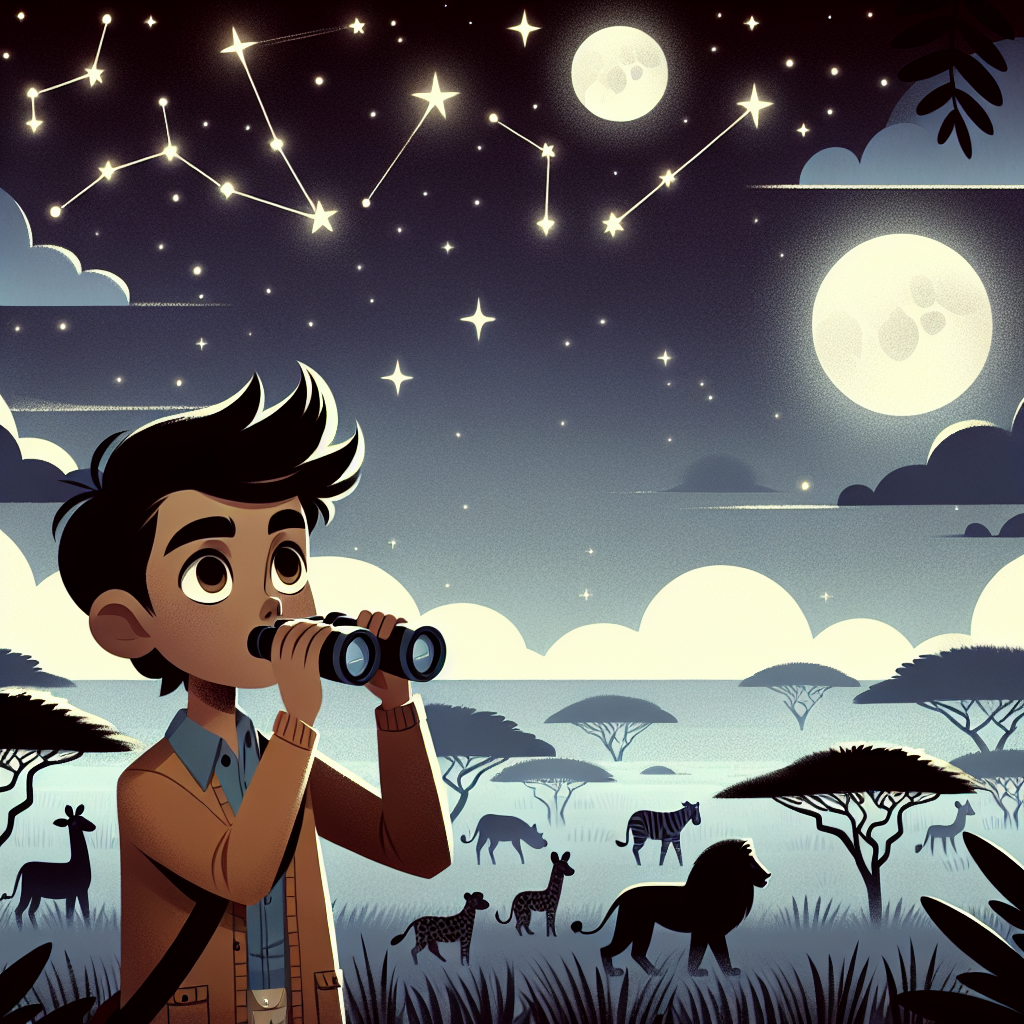 Starry Dreamtime Safari DIY Paint By Diamonds