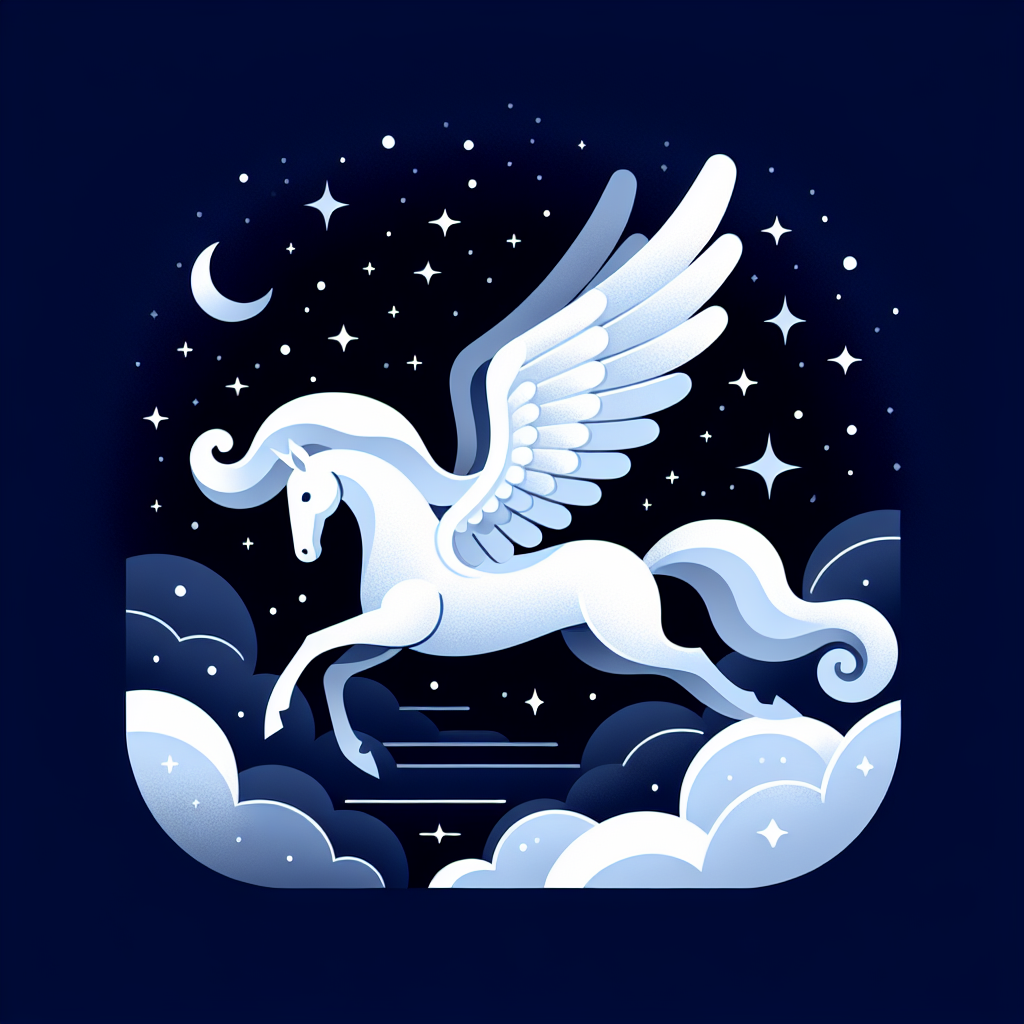 Mystery Of The Starry Pegasus Paint By Diamond
