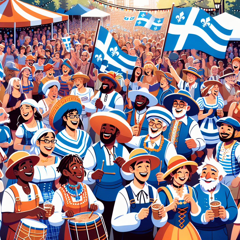 La Fête De La Saint-Jean-Baptiste Painting Diamond Kit