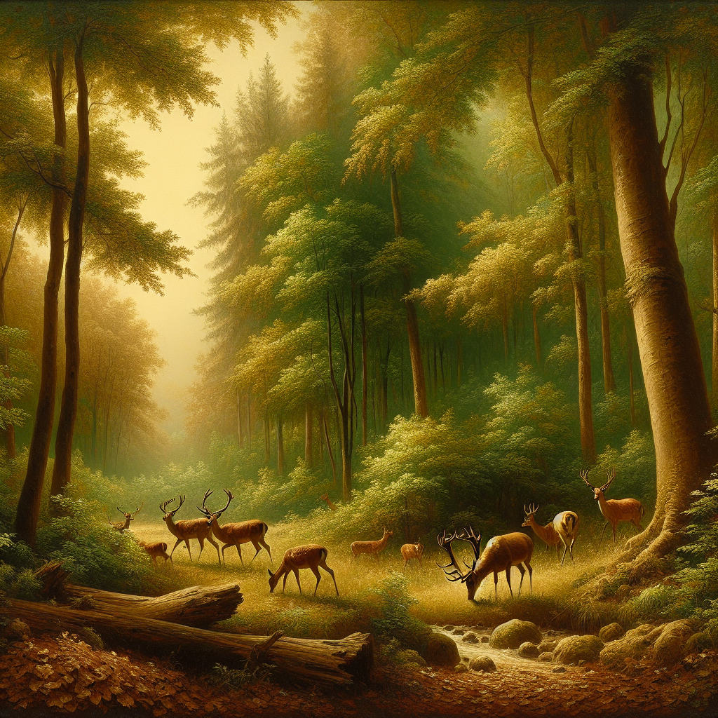 Harmonious Wilderness Paint By Diamond