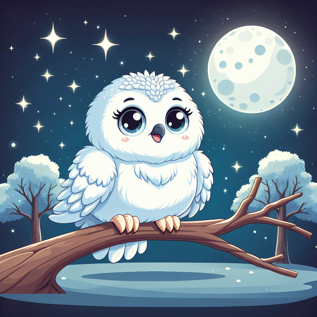 Snazzy Snowy Owl DIY Paint By Diamonds