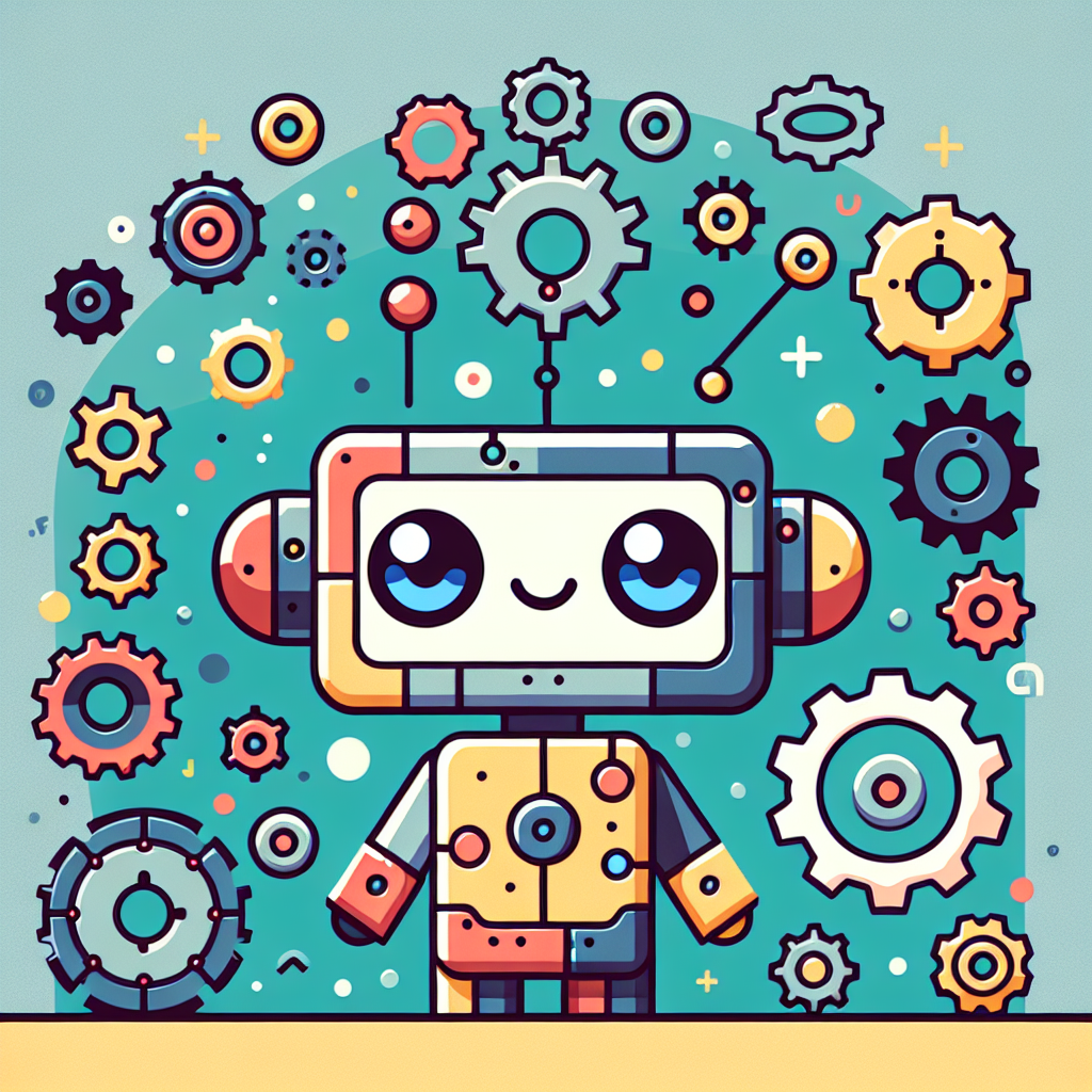 Clever Little Robot Paint By Color