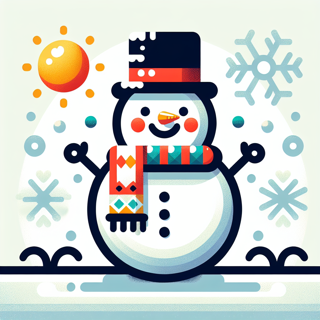 Snappy Snowman Diamonded Painting Kits