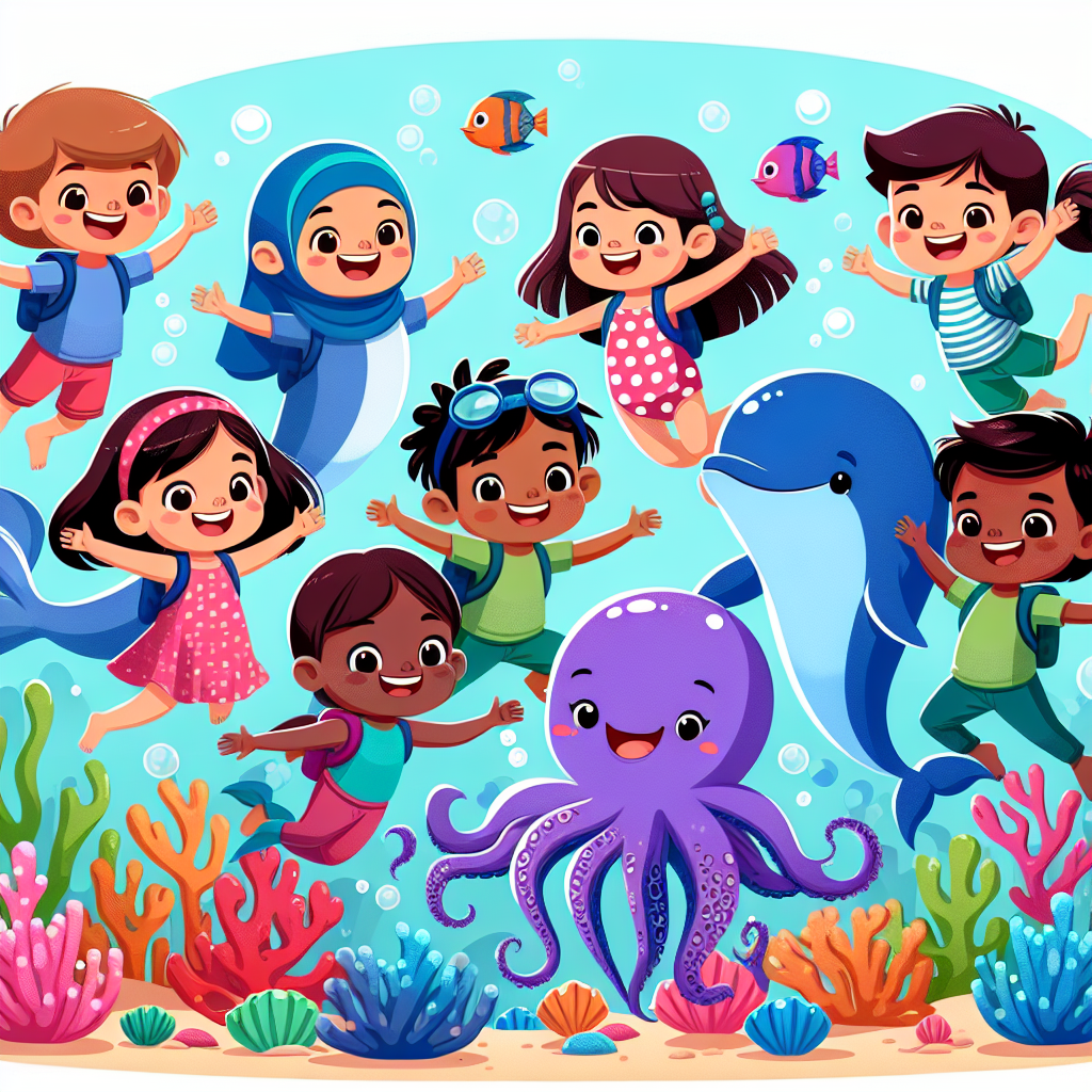 Silly Ocean Adventure Diamond Painting