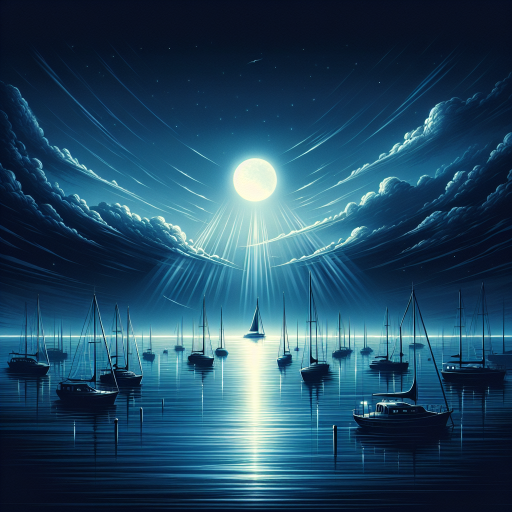 Midnight Harbor Serenity DIY Paint By Diamonds