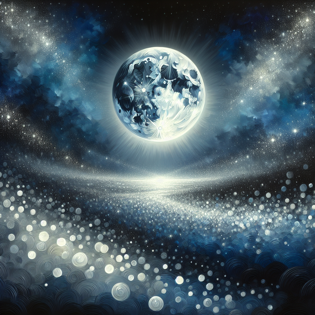 Elegant Night Sky Paint By Diamonds