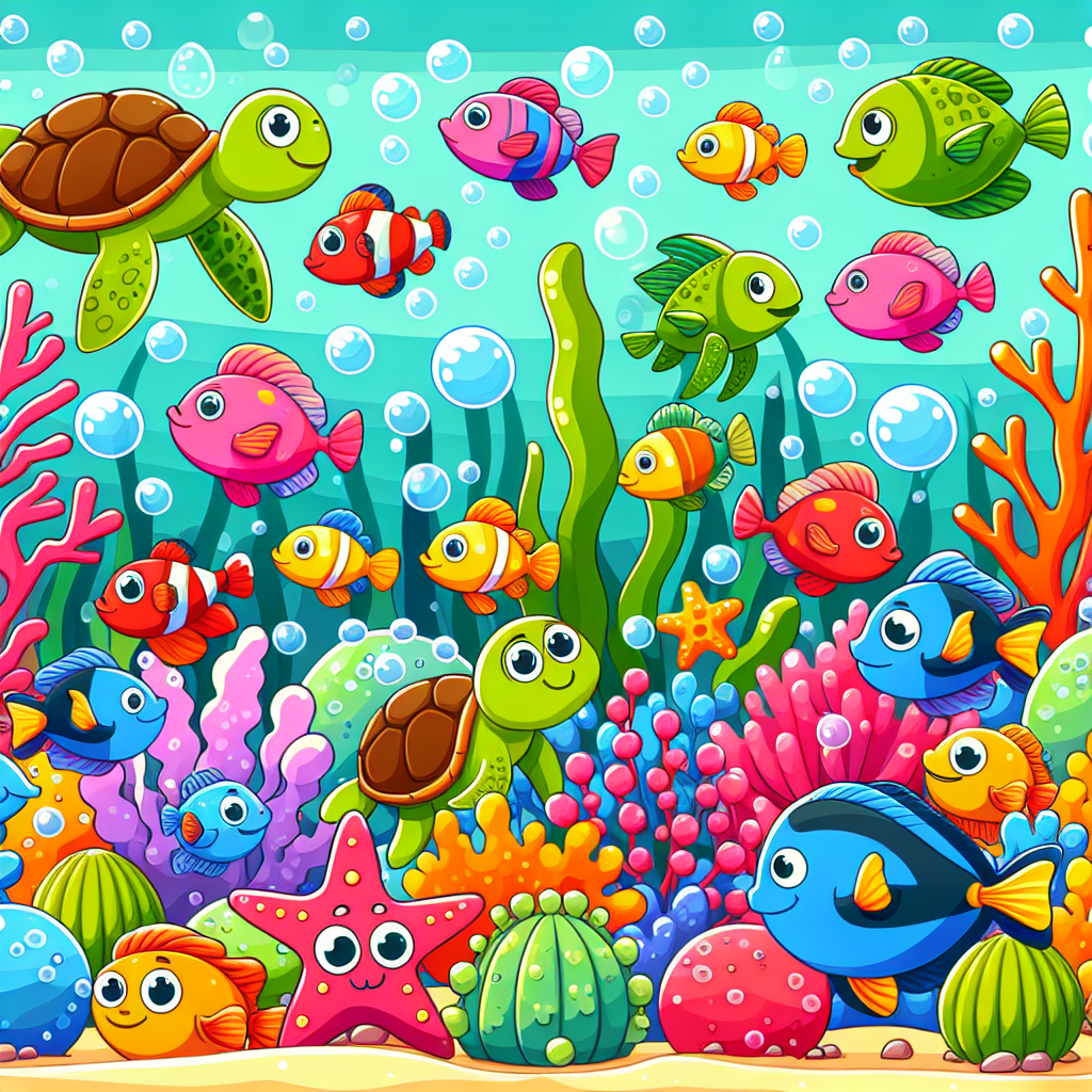 Glimmering Ocean Wonders Diamonded Painting Kits