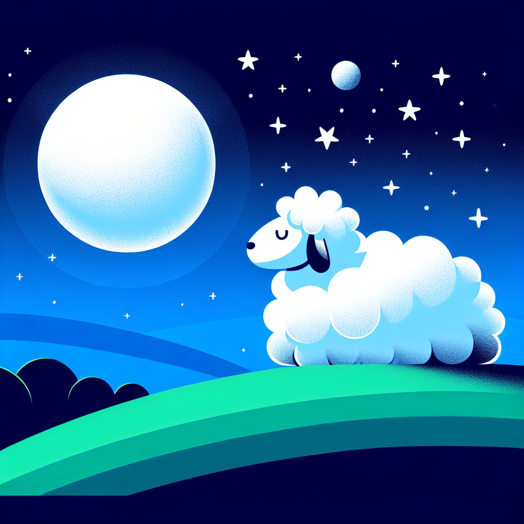 Stargazer Sheep Painting Diamond Kit