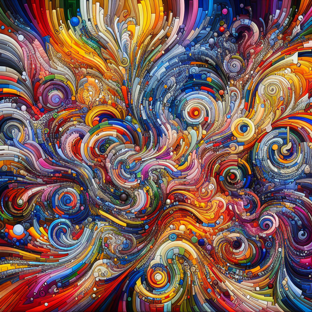 Abstract Visions Diamond Painting