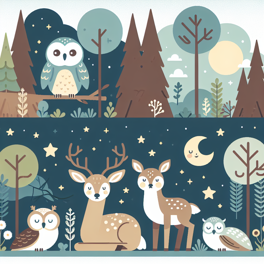 Moonlit Menagerie Painting Diamond Kit