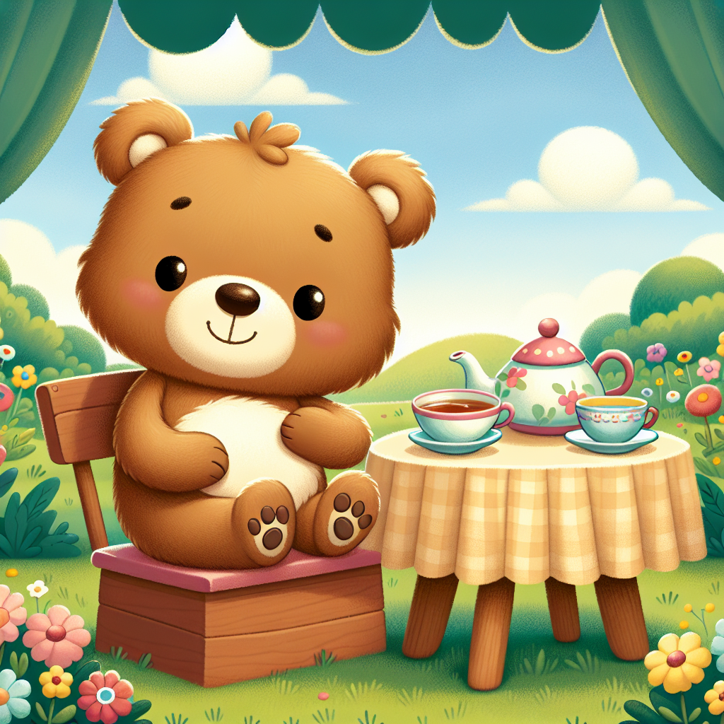 Teddy Bear's Tea Party Paint By Diamonds Kits