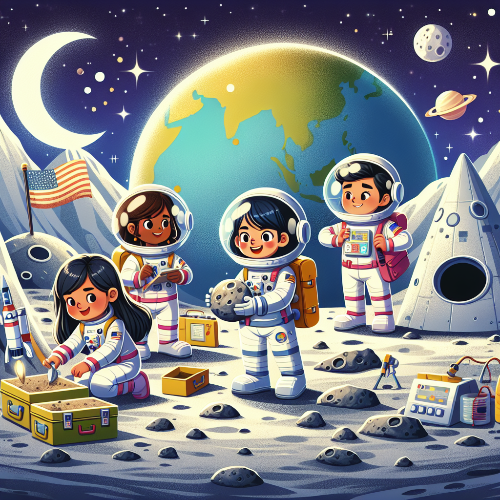 Astronauts' Moon Base Paint By Diamonds Kits