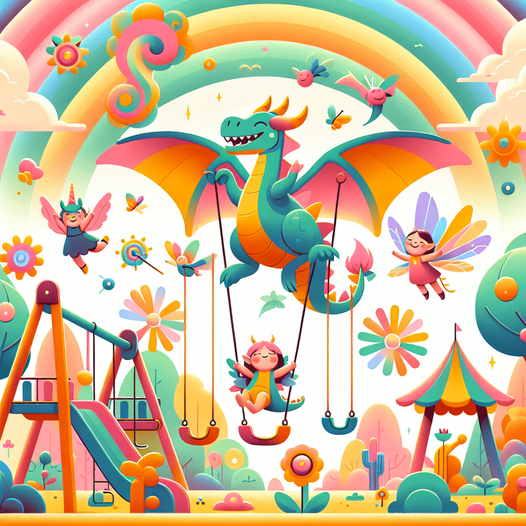 Fantasy Creature Playground Paint By Color