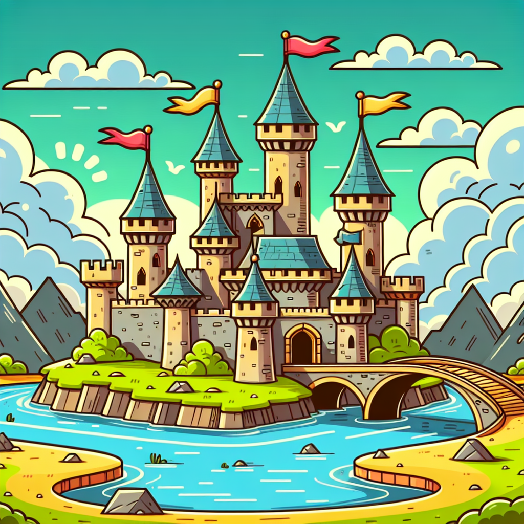 Castle Of Adventure Paint By Diamonds Art