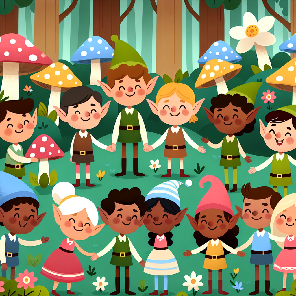 Enchanted Elf Kingdom Paint By Color