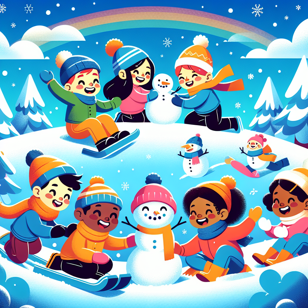 Festive Winter Fun Diamond Painting