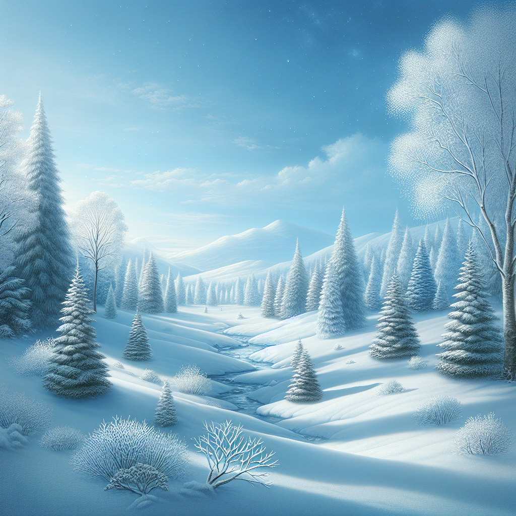 Magical Snowy Wonderland Paint By Diamonds Kits