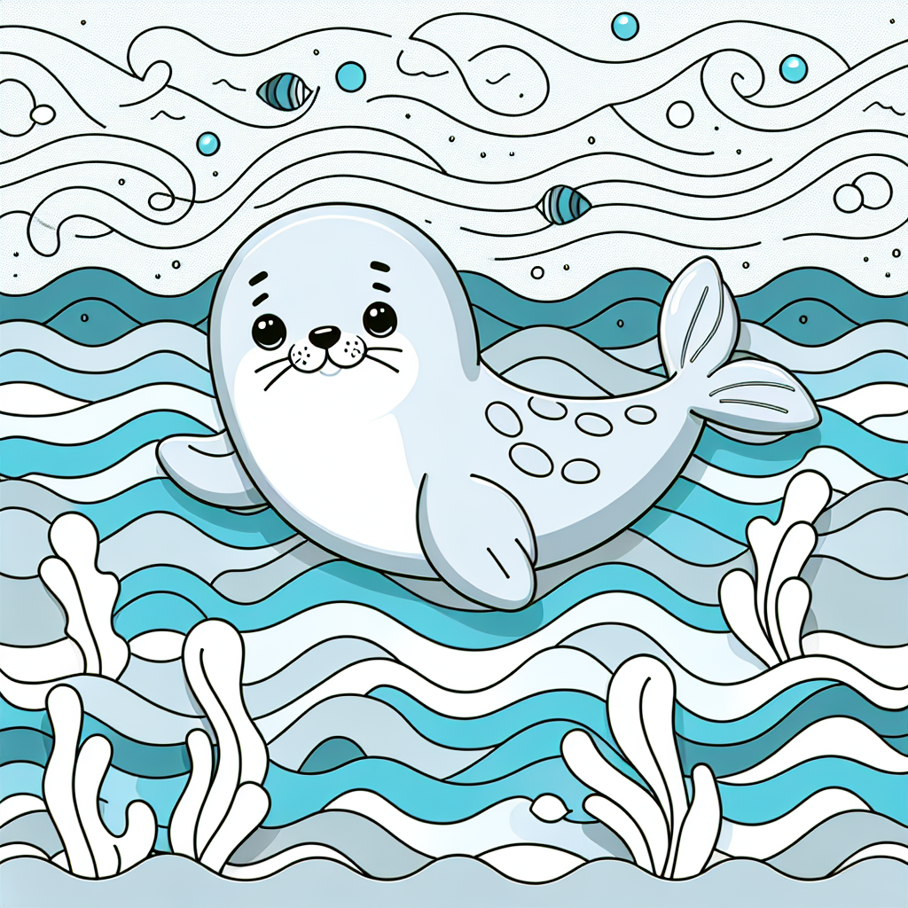 Gigglesome Seal Painting By Diamonds Kit