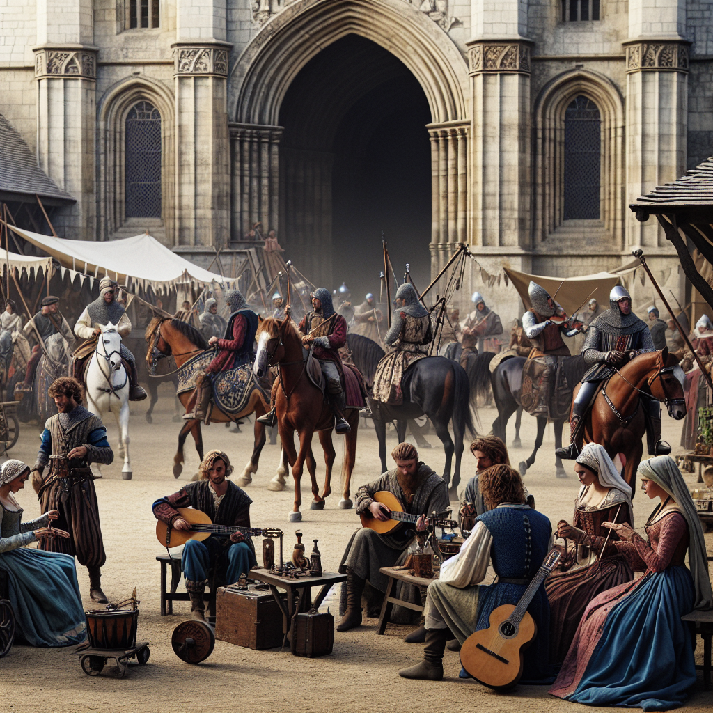 Santa Maria Da Feira Medieval Festival - Santa Maria Da Feira Painting By Diamonds Kit