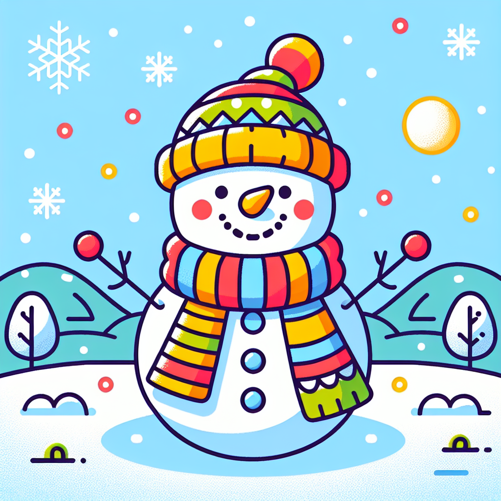 Festive Holiday Snowman DIY Paint By Diamonds