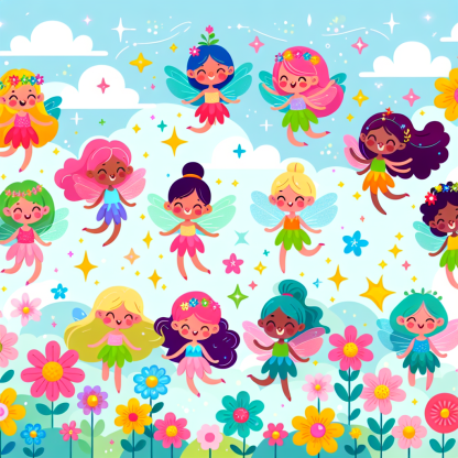Mystical Adventure In Fairyland Paint By Diamond