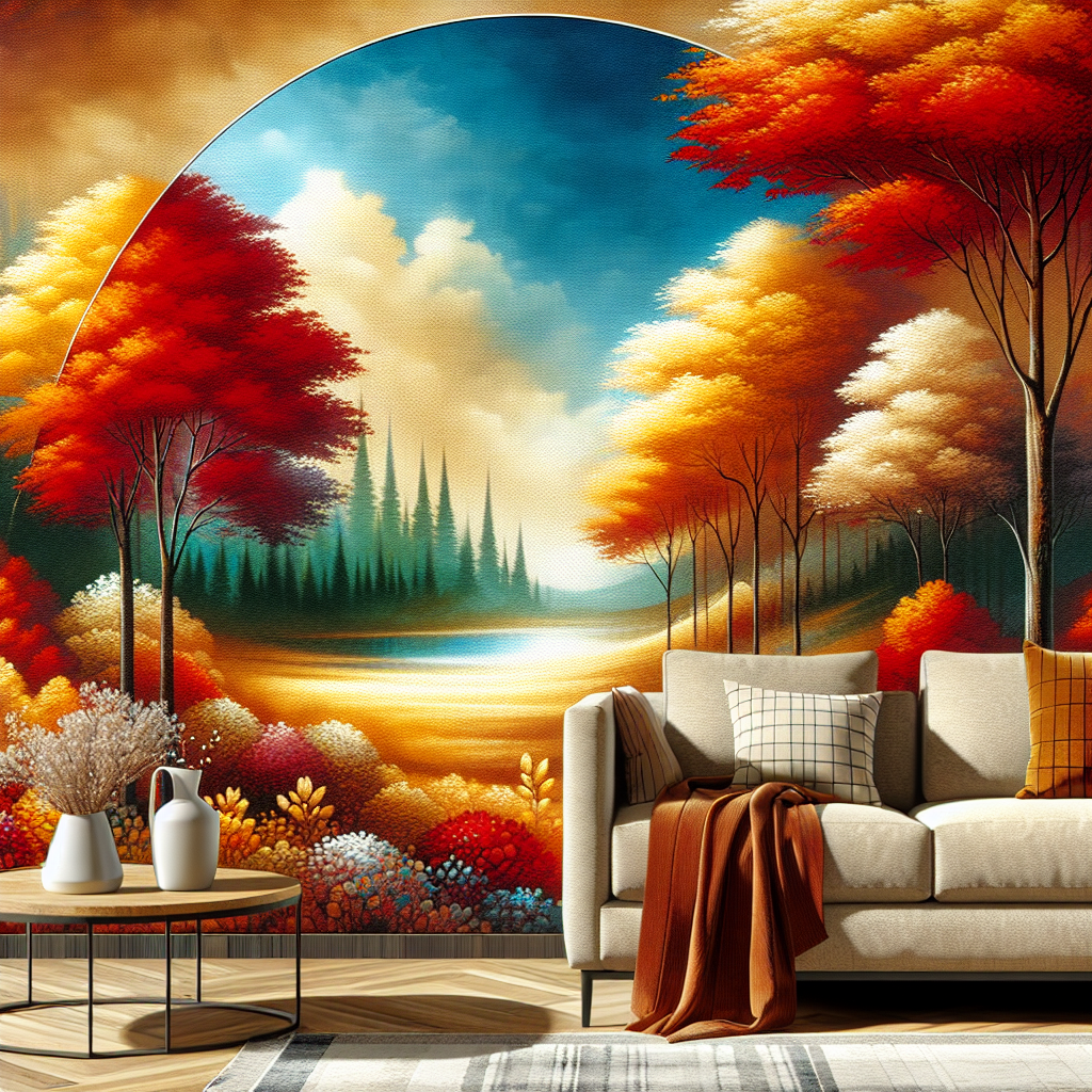 Enchanting Autumn Landscape Diamonded Painting Kits