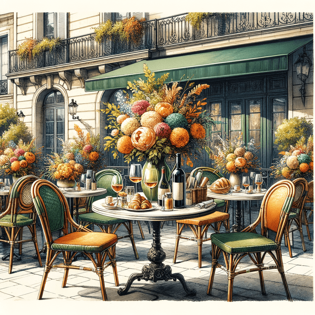 Charming French Bistro Paint By Diamonds