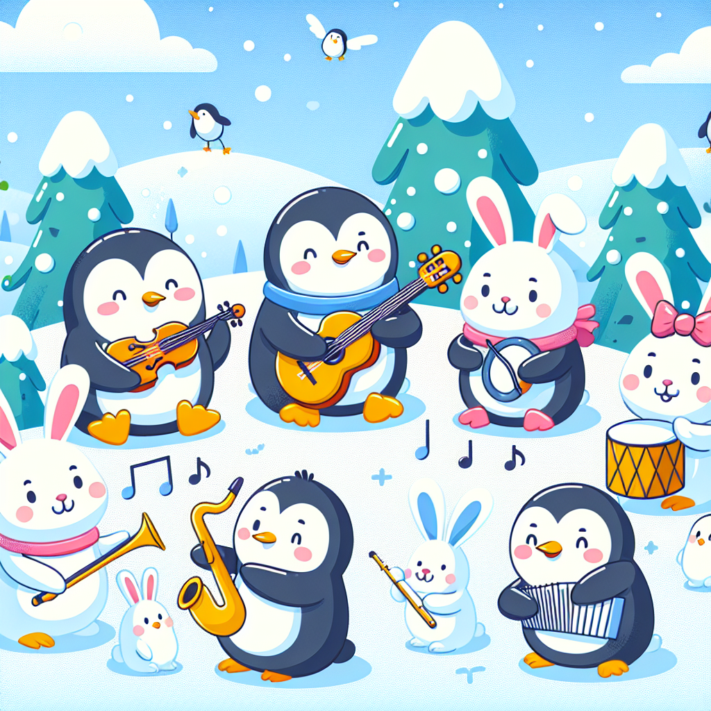 Winter Wonderland Animal Band Paint By Diamonds Art