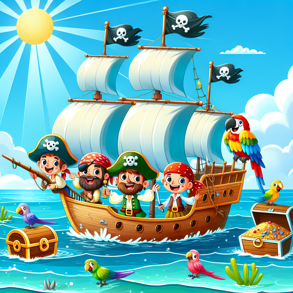 Pirate Adventure Party Paint By Diamonds