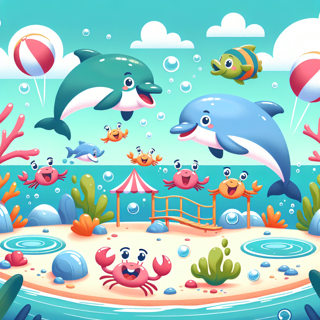 Lively Lagoon Playground Painting Diamond Kit