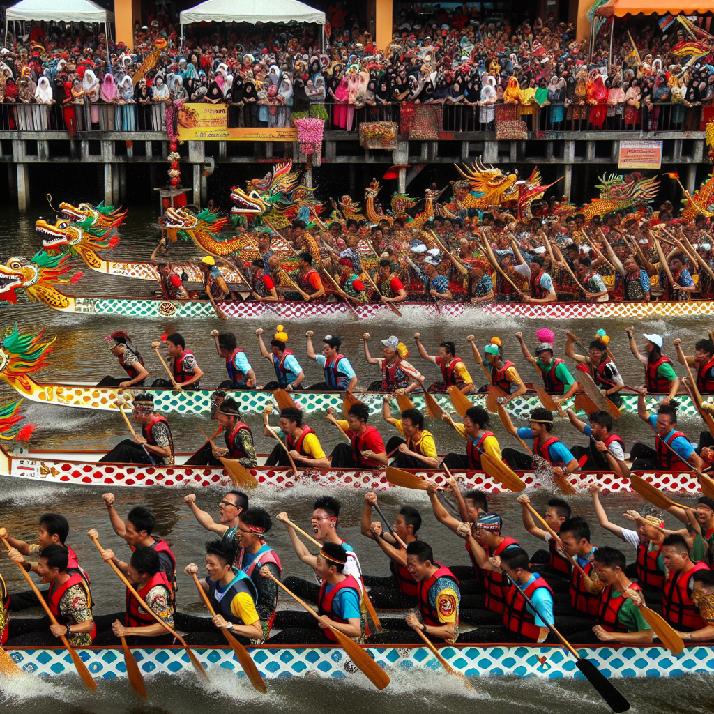 Kota Kinabalu Dragon Boat Festival Diamond Painting