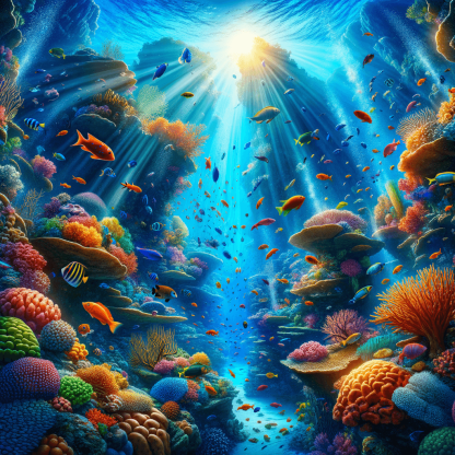 Beneath The Waves Paint By Diamonds Kits