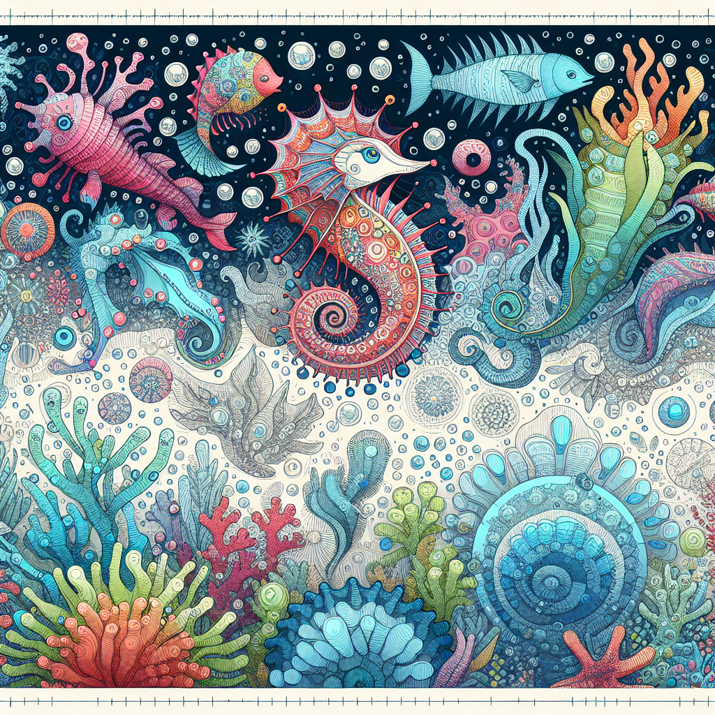 Whimsical Ocean Diamond Painting