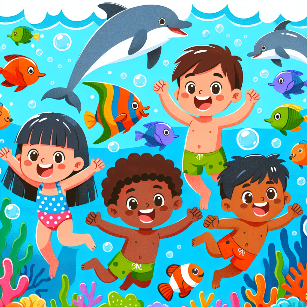 Bubbly Ocean Exploration Painting Diamond Kit