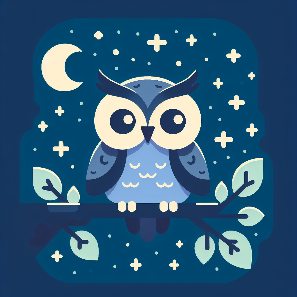 Dreamy Owl Night Sky Paint By Diamond