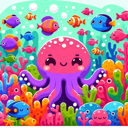 Underwater Kingdom Adventure Paint By Color