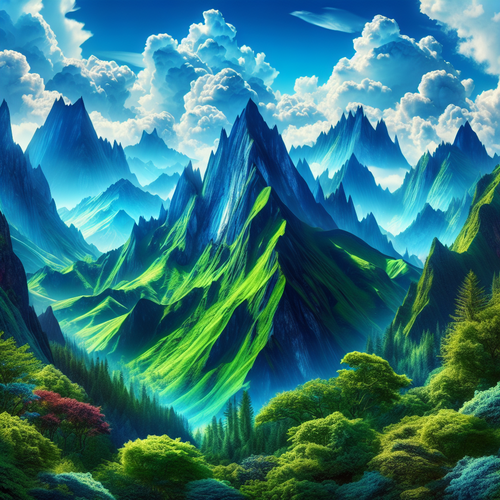 Crisp Mountain Air Paint By Diamonds Art