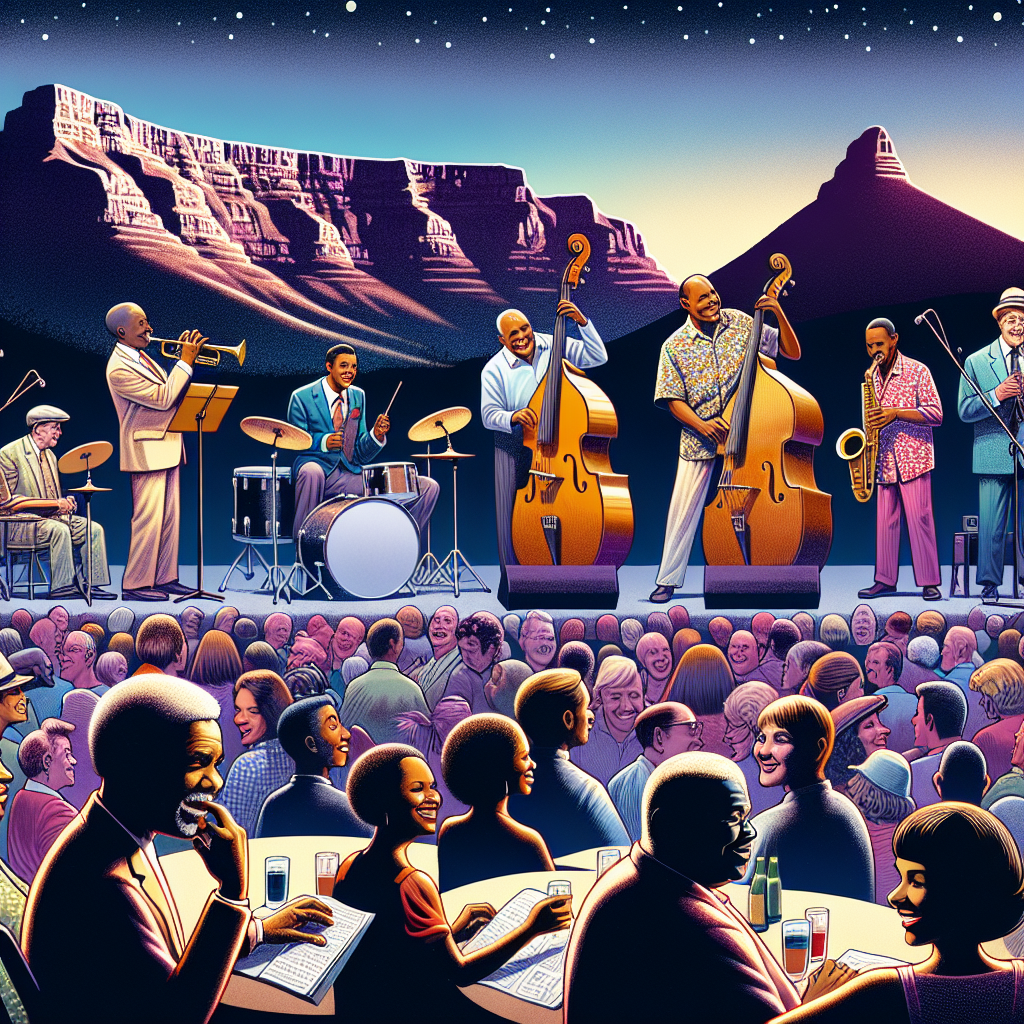 Cape Town Jazz Festival Paint By Color