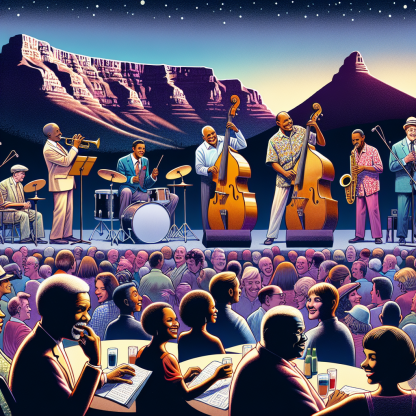 Cape Town Jazz Festival Paint By Color