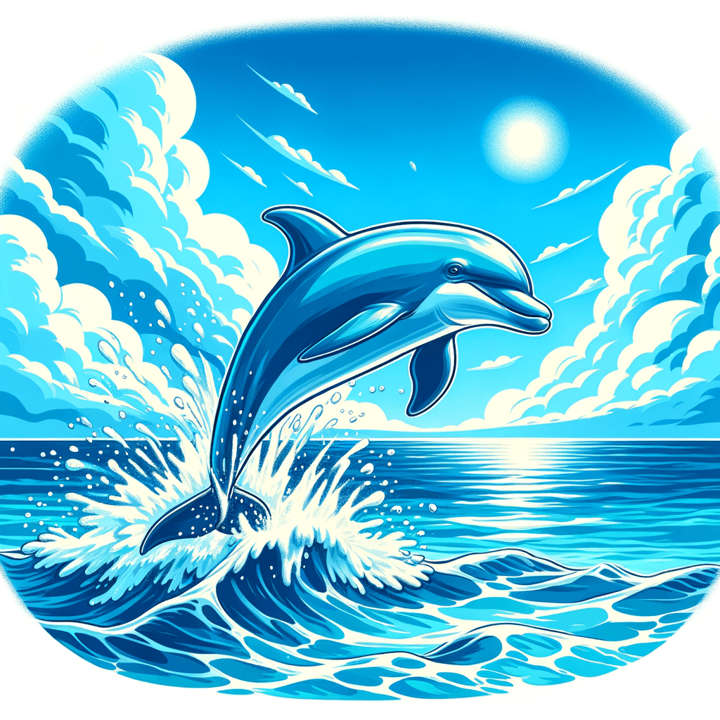 Oceanic Dolphin Harmony Diamonded Painting Kits