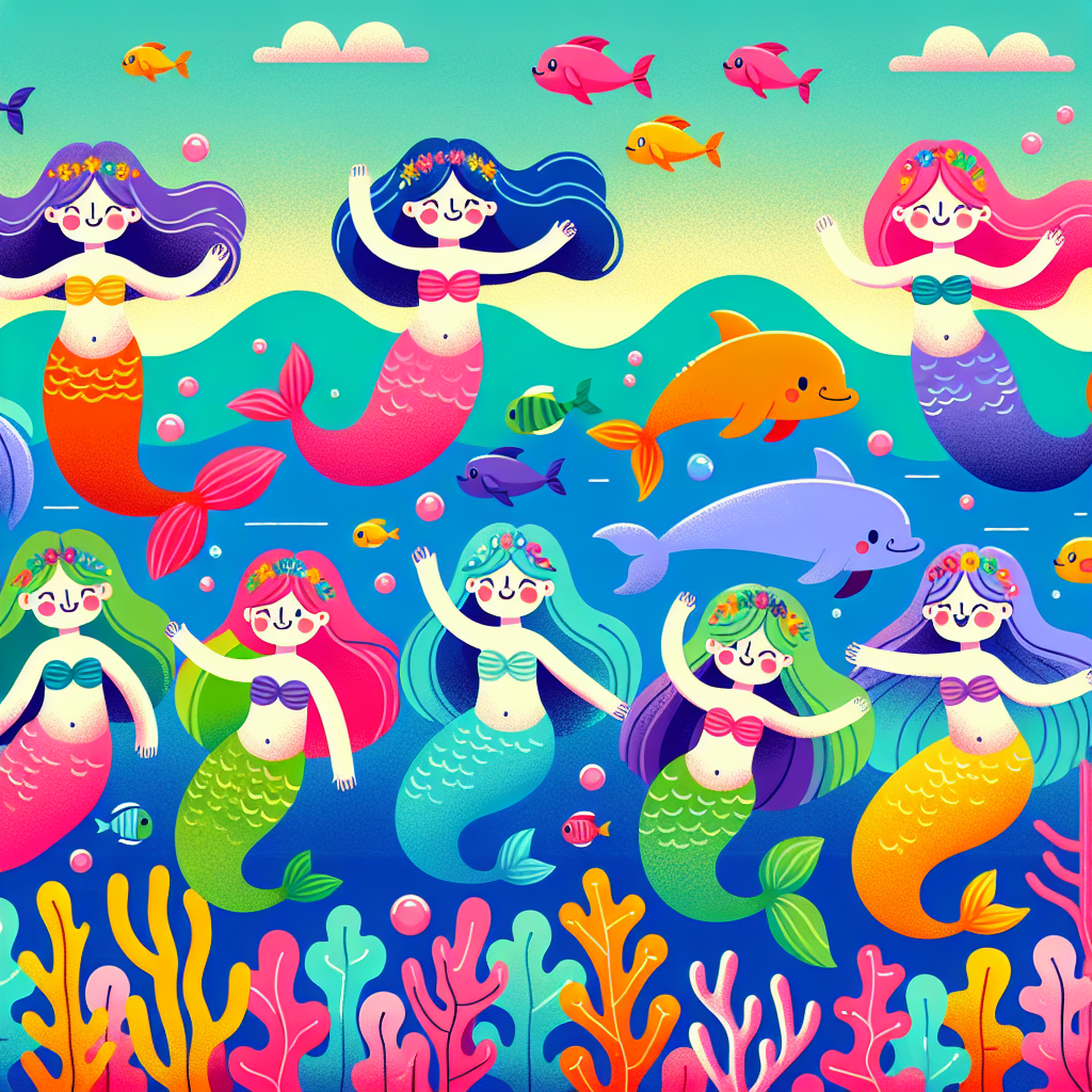 Ocean Voyage With Mermaid Friends Paint By Diamond