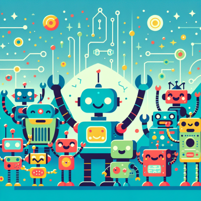 Robot Invasion Party Paint By Diamonds Art