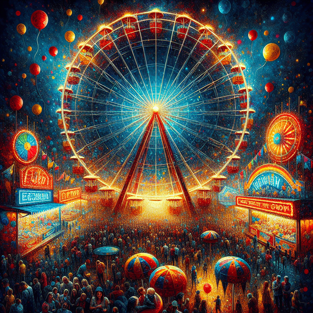 Lively Carnival Night Paint By Diamonds