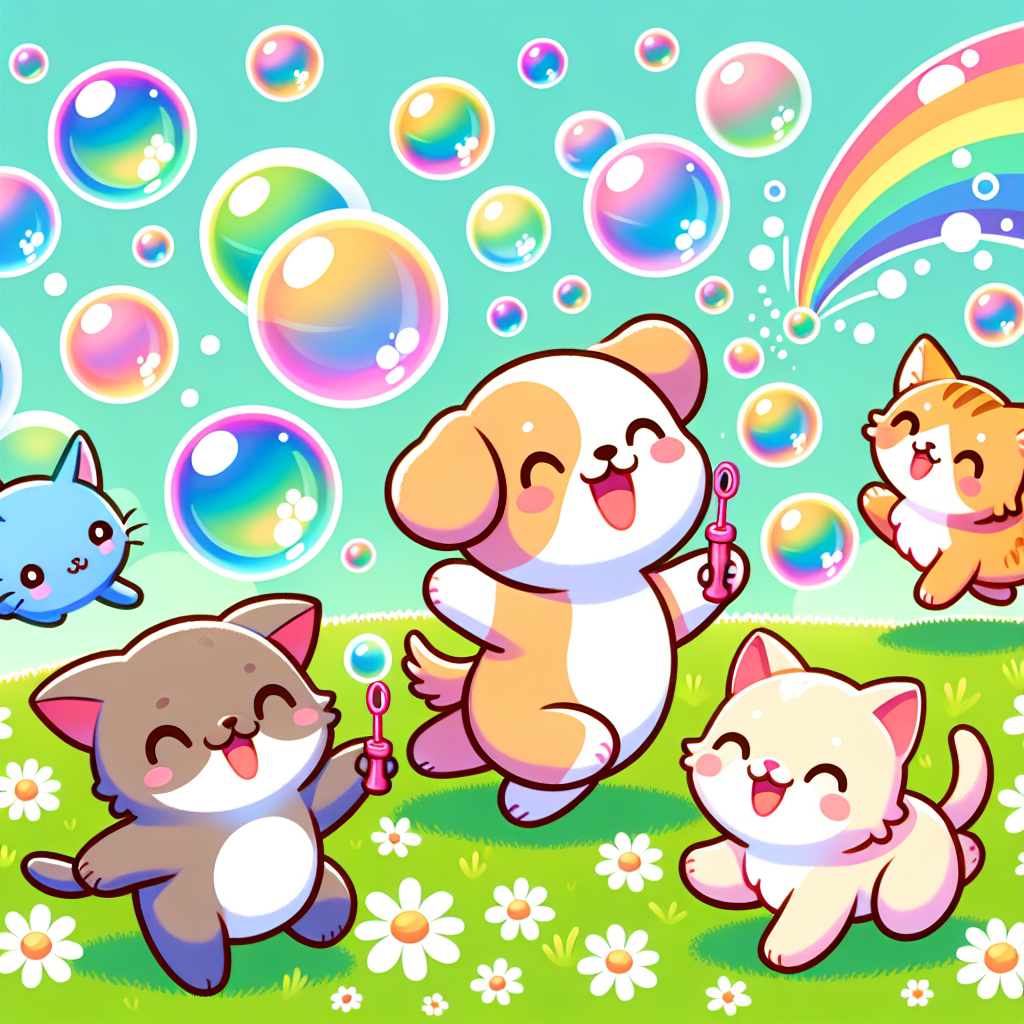 Bubble Blowing Bonanza Paint By Color