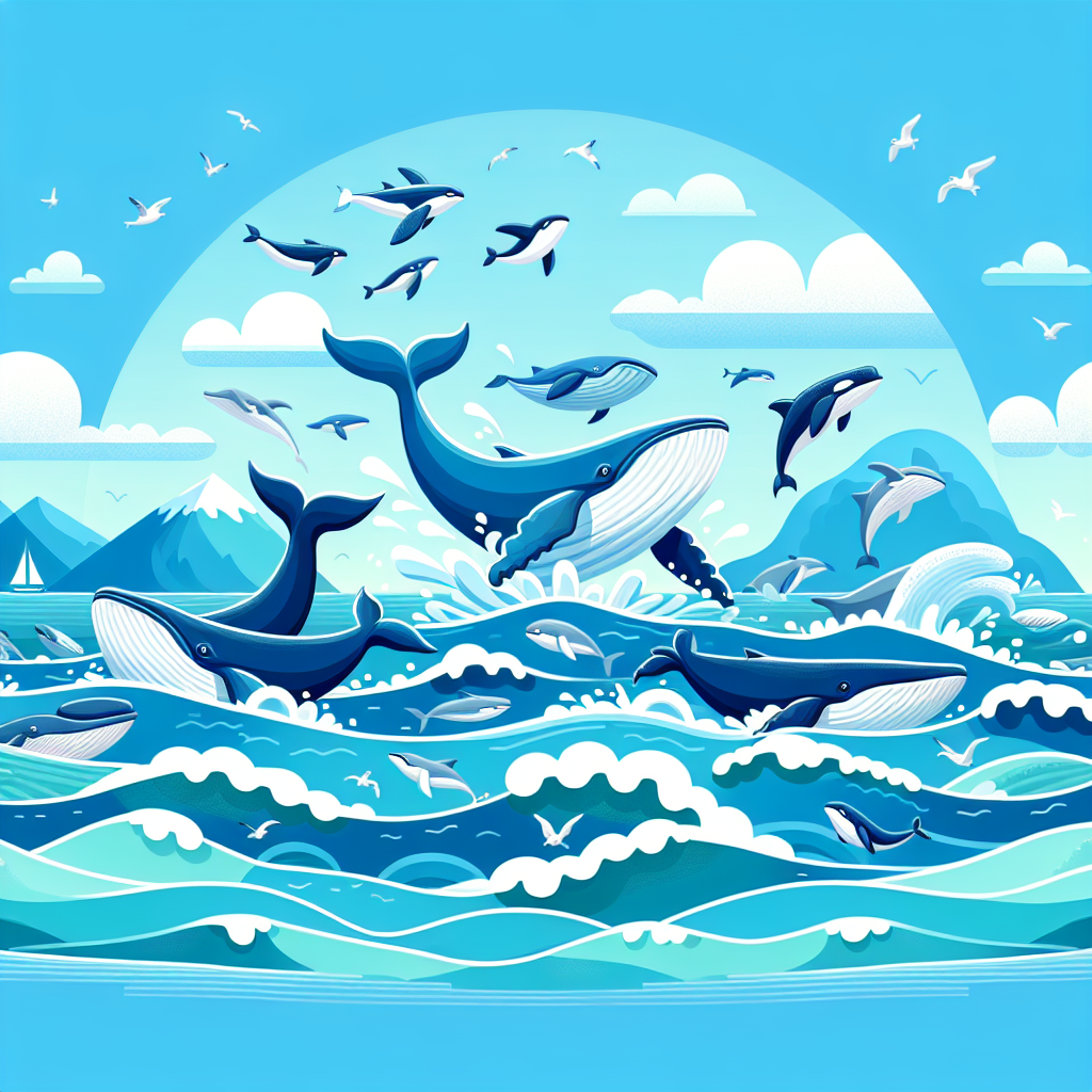 Whale Watching Wonder Paint By Diamond