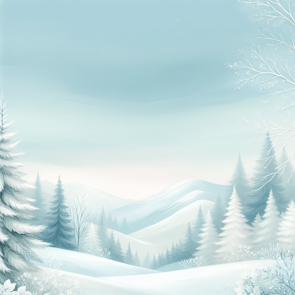 Ethereal Winter Wonderland Paint By Color