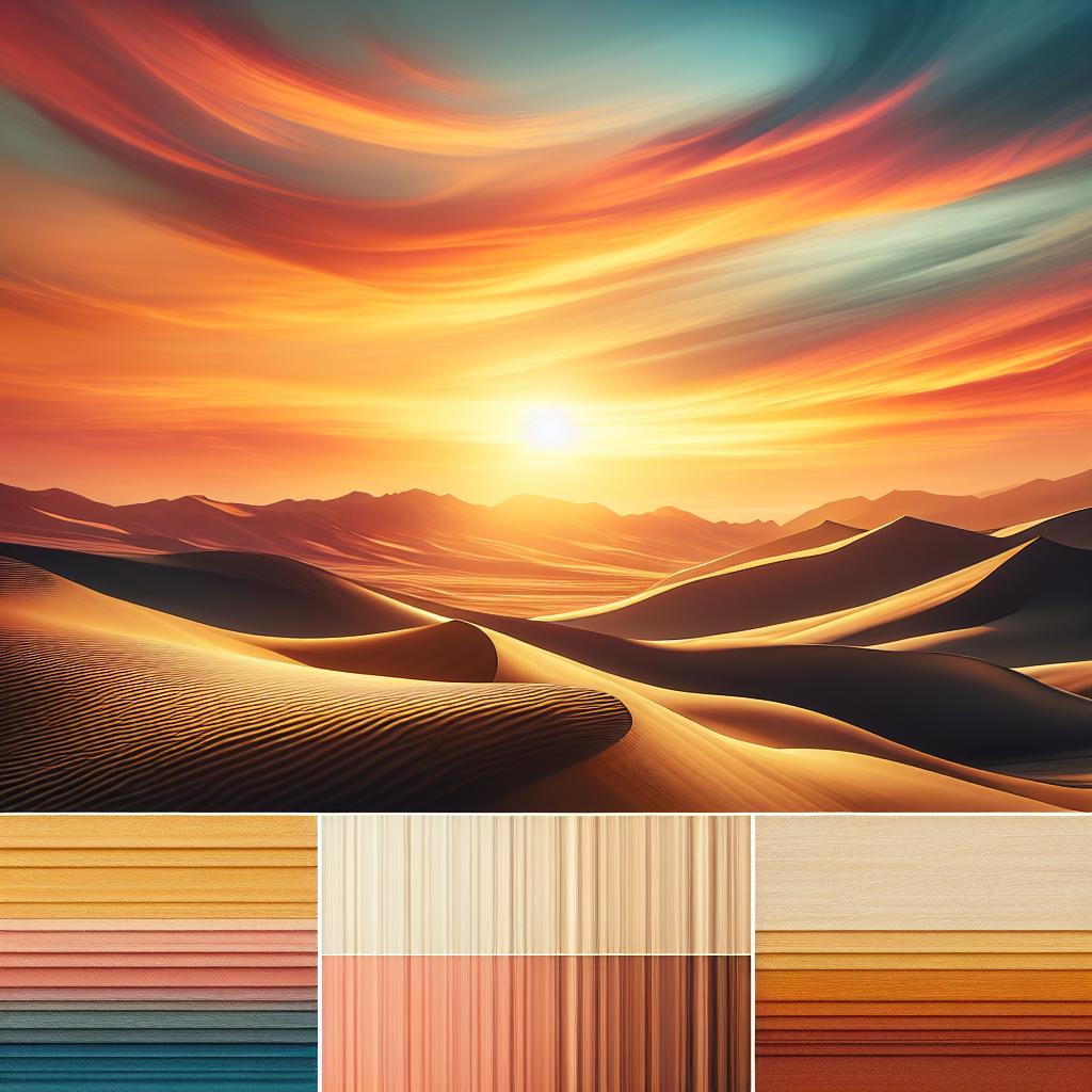 Serene Desert Landscape Diamond Painting