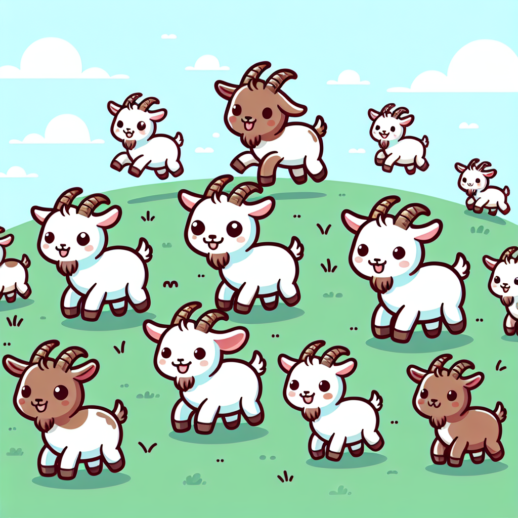 Giggly Goat Hill Paint By Diamonds