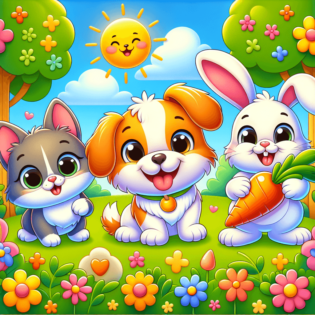 Playful Pet Paradise Paint By Color