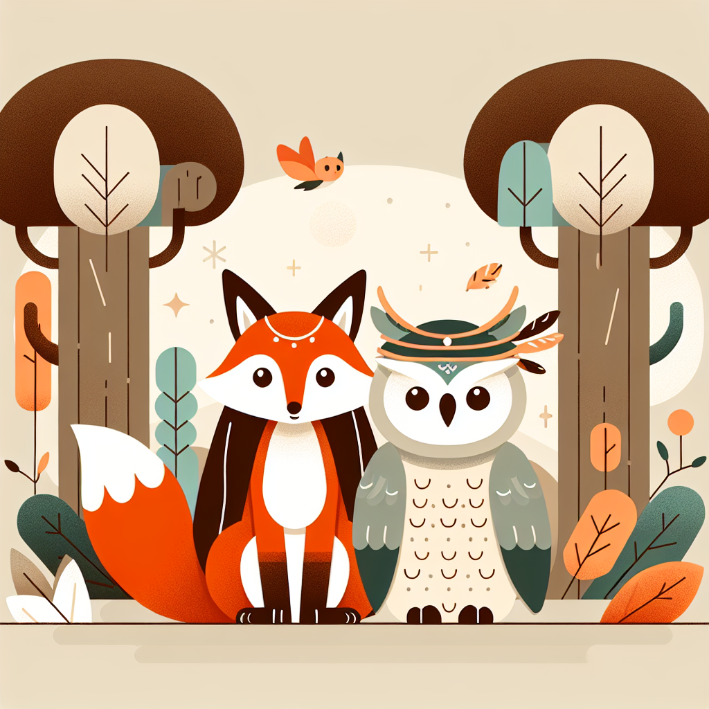 Friendly Forest Guardians Painting Diamond Kit